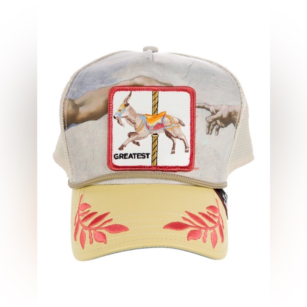 Goorin Bros The Farm Carousel Capsule II “Greatest Maximum Goat” Trucker Hat LNC
